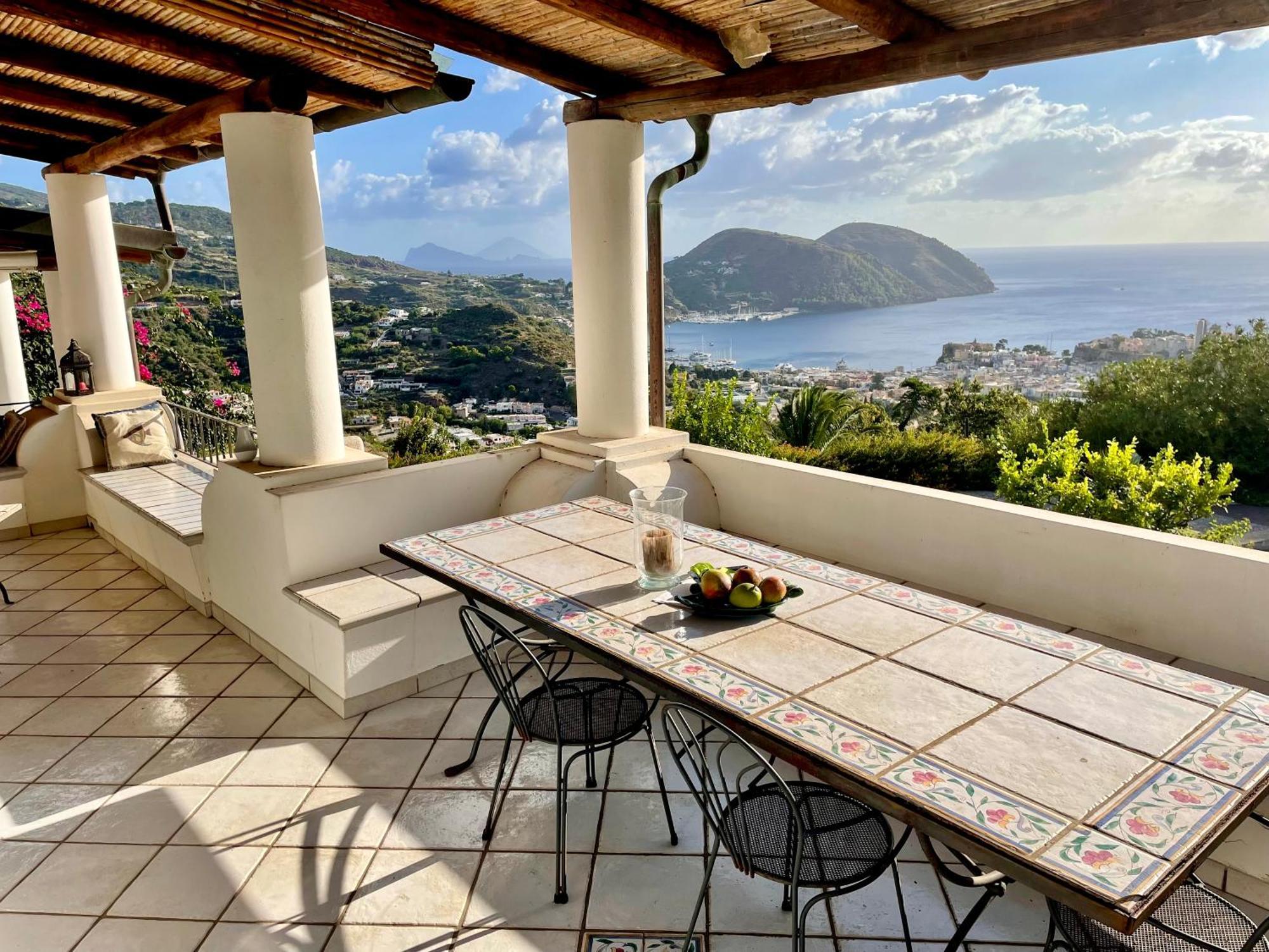 Villa 'A Pisa Lipari  Bagian luar foto